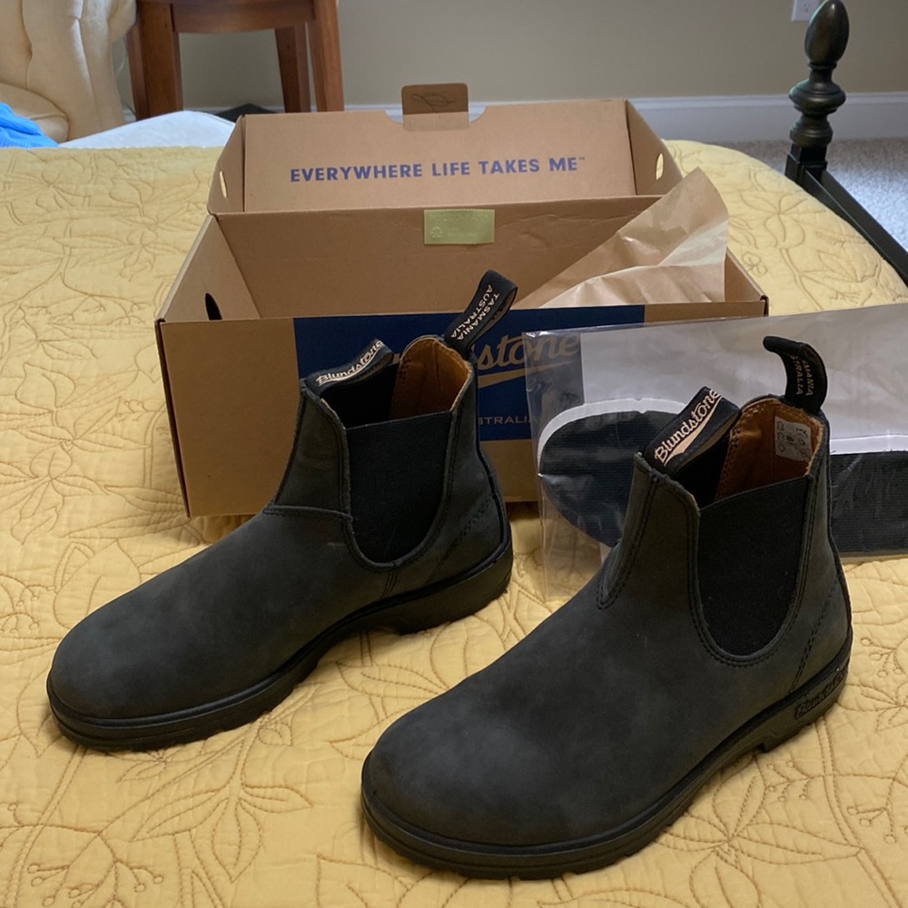 Blundstone Rustic Black Boots